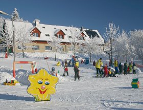 Die Vereinigte Skischule mit Kinderskigarten und Zauberteppich
